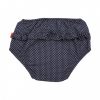 12-18 mnd Lässig Zwemluier Girls Polka Dots Navy achterkant