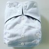 AIO One Size Pocket luier wit